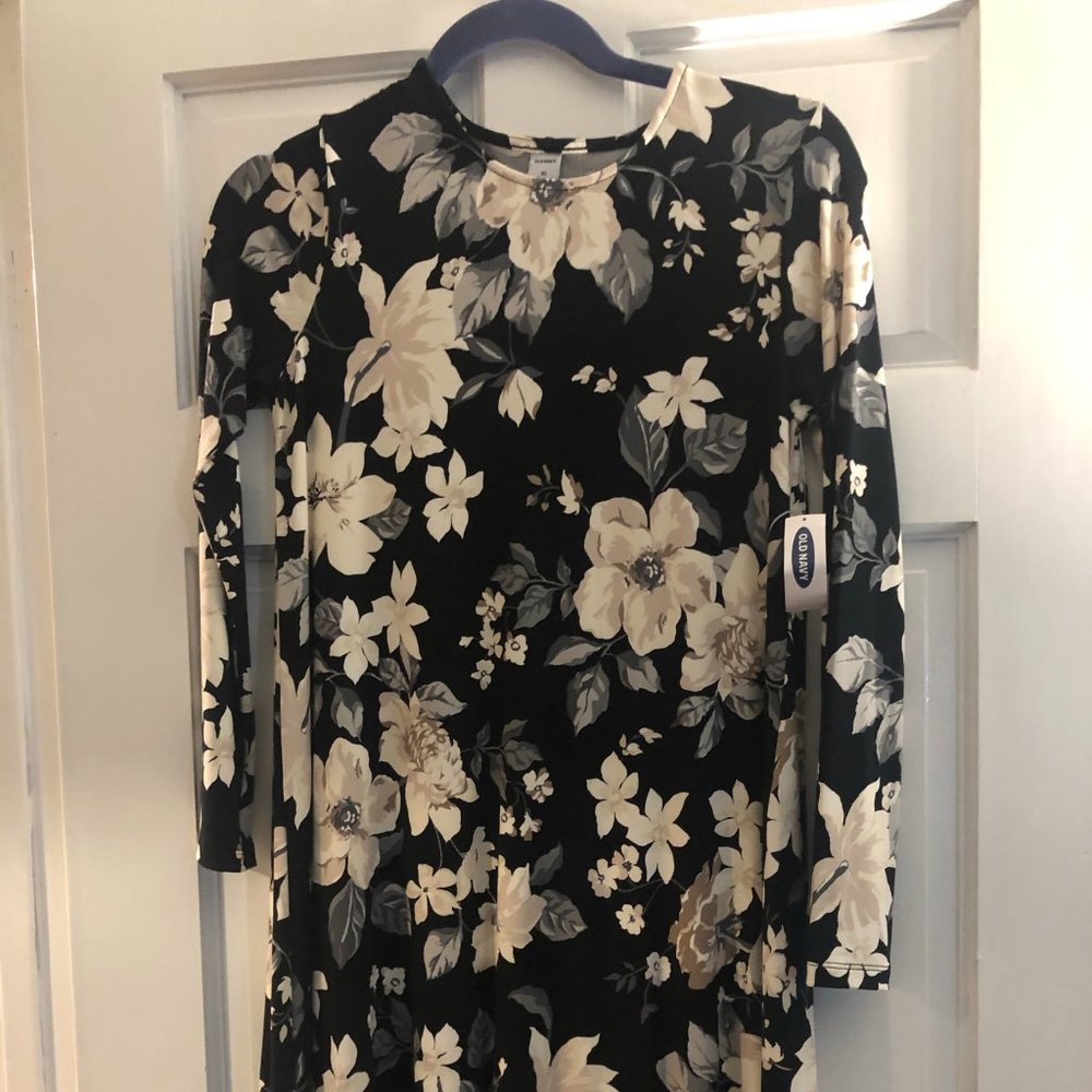 Floral Swing Dress Old Navy BNWT XS